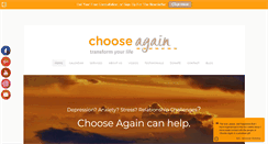 Desktop Screenshot of choose-again.com